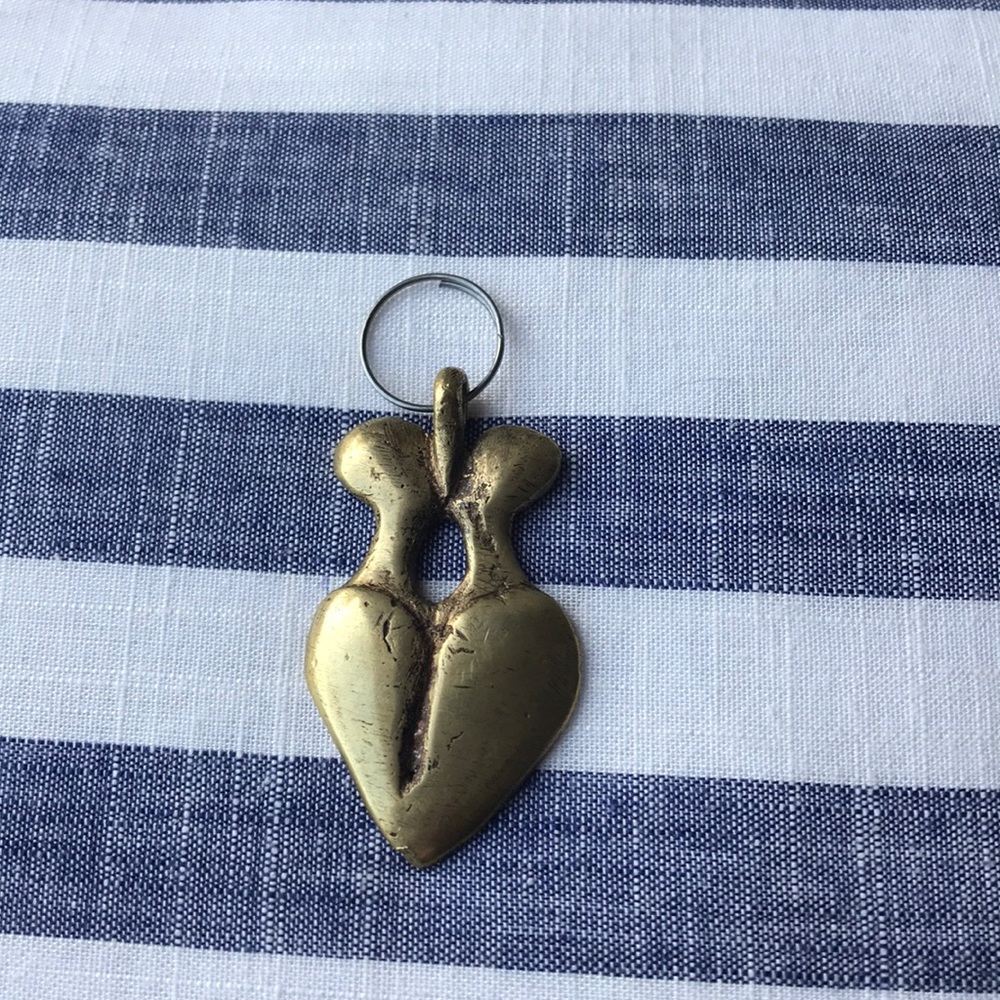 Artisan Made Lovers Keychain